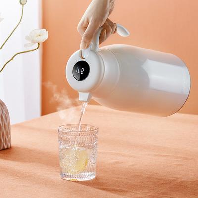 Thermos Kettle Insulation Water Pot One Key Temperature Display Household Large Capacity Leak-proof Water Coffee Tea Thermos