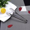 Stainless Steel Food Tongs BBQ Kitchen Cooking Food Serving Buffet Utensil Clip