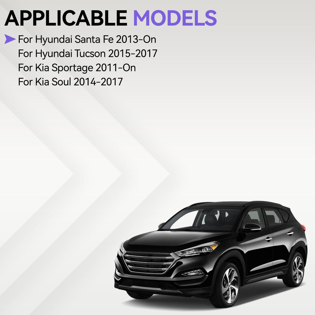 100Pcs Side Rocker Panel Retainer Moulding Door Trim Clips Fastener Fit for Hyundai Santa Fe Kia Sportage 877561F000 87756-1F000