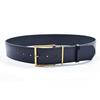 INS Retro Black Wide Waistband Paired with Coat, Suit Jacket, Simple Wide Version Belt, Square Buckle Needle Buckle Waist Seal