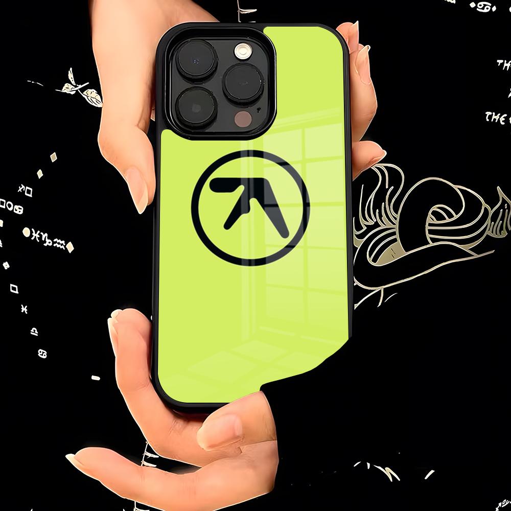 Aphex Twin Symbol Logo Phone Case PC+TPU For IPhone 17 16 15ProMax 13 16 11 12 14 Pro Xs Max Mini Xr X Plus Cover