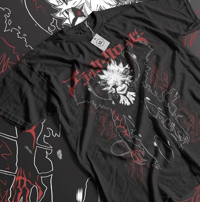 Black Clover Yami Sukehiro T-shirt,Anime Manga Unisex Tee Horror Anime Shirt Unisex T-Shirt