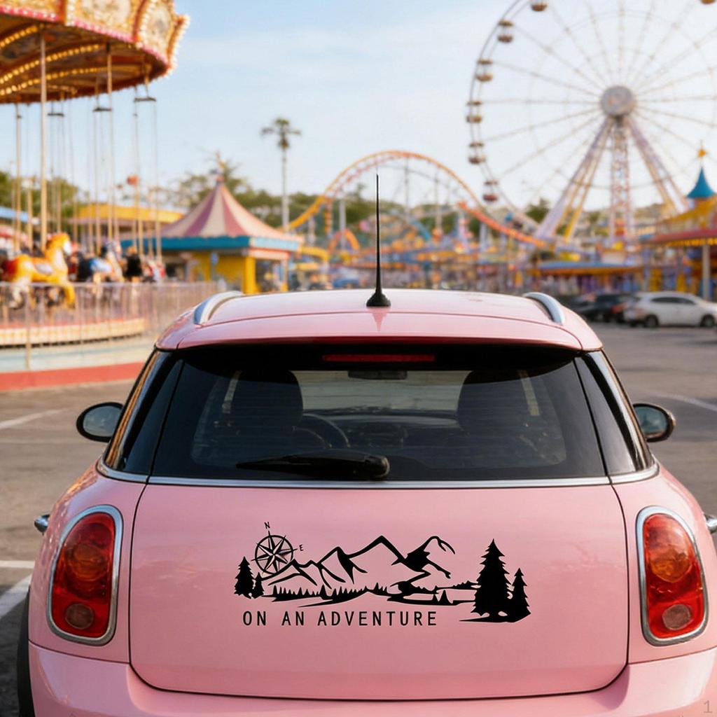 Car Sticker Decor Quick Installation RV for SUV Motorcycle Hood