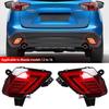 1 Pair Auto LED Rear Bumper Reflector Lights Driving Brake Warning Dynamic Turn Signal Lamps for Mazda CX5 CX-5 2012 - 2016 DC12V