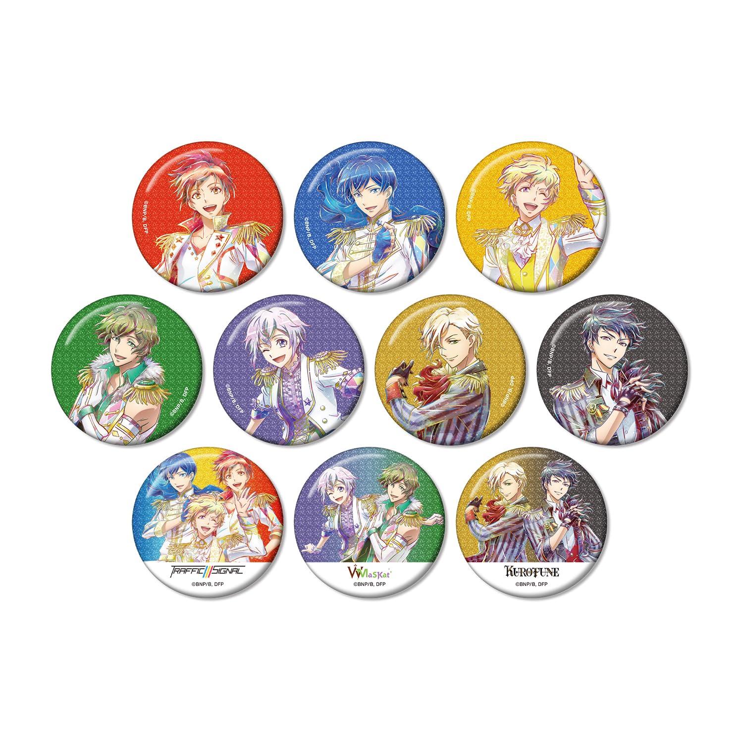 

Фестиваль мечты! R Торговый значок-глиттер Ani Art, коробка из 10 штук