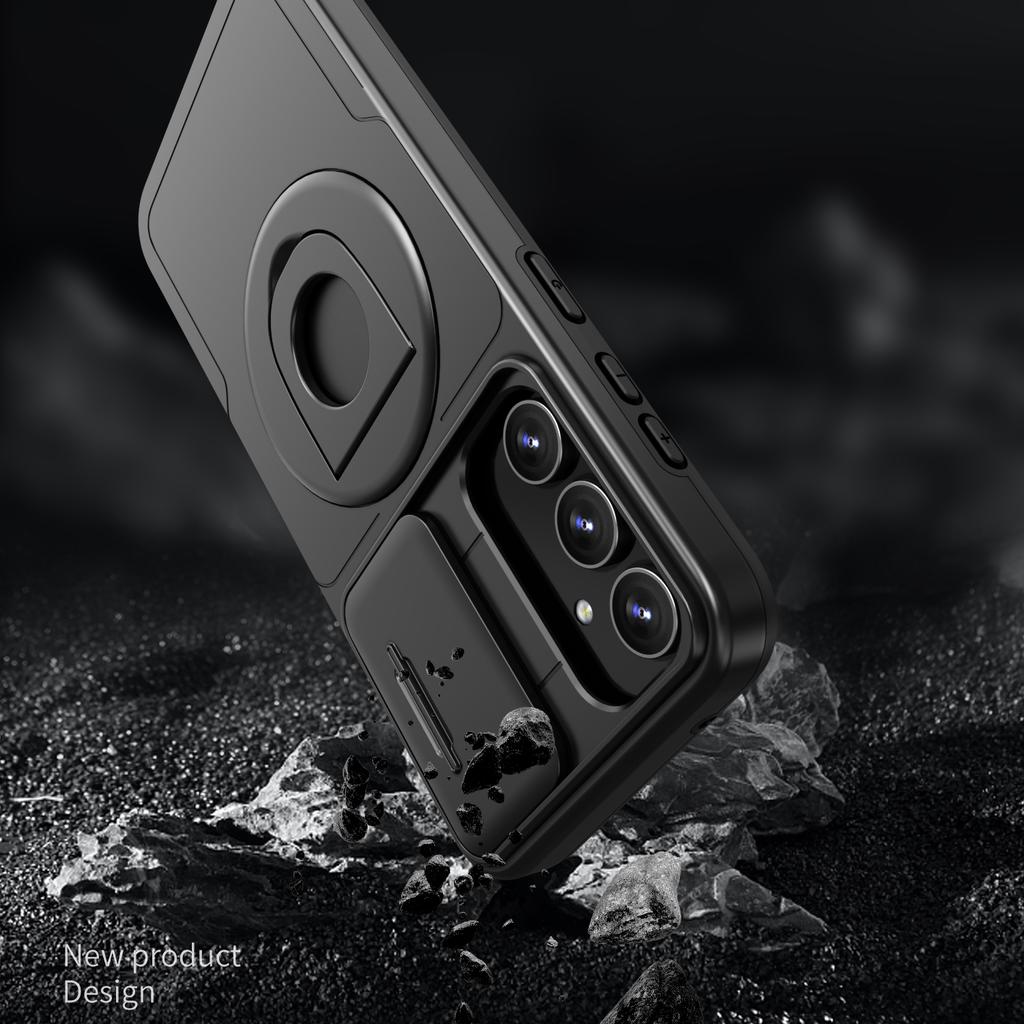 For Samsung Galaxy S20 FE/S20 FE 5G/S20 FE 2022/S20 Lite Phone Case with Slide Camera Cover