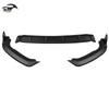 Carbon Fiber Front Lip Spoiler for 2018-2020 Honda Fit - Three-Section Body Kit