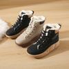 Winter new high-top velvet Martin boots female students thick-soled casual warm street shoes