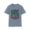 Unisex Softstyle T-Shirt Bubble Scaled Dragon Comic Funny Fantasy Creature