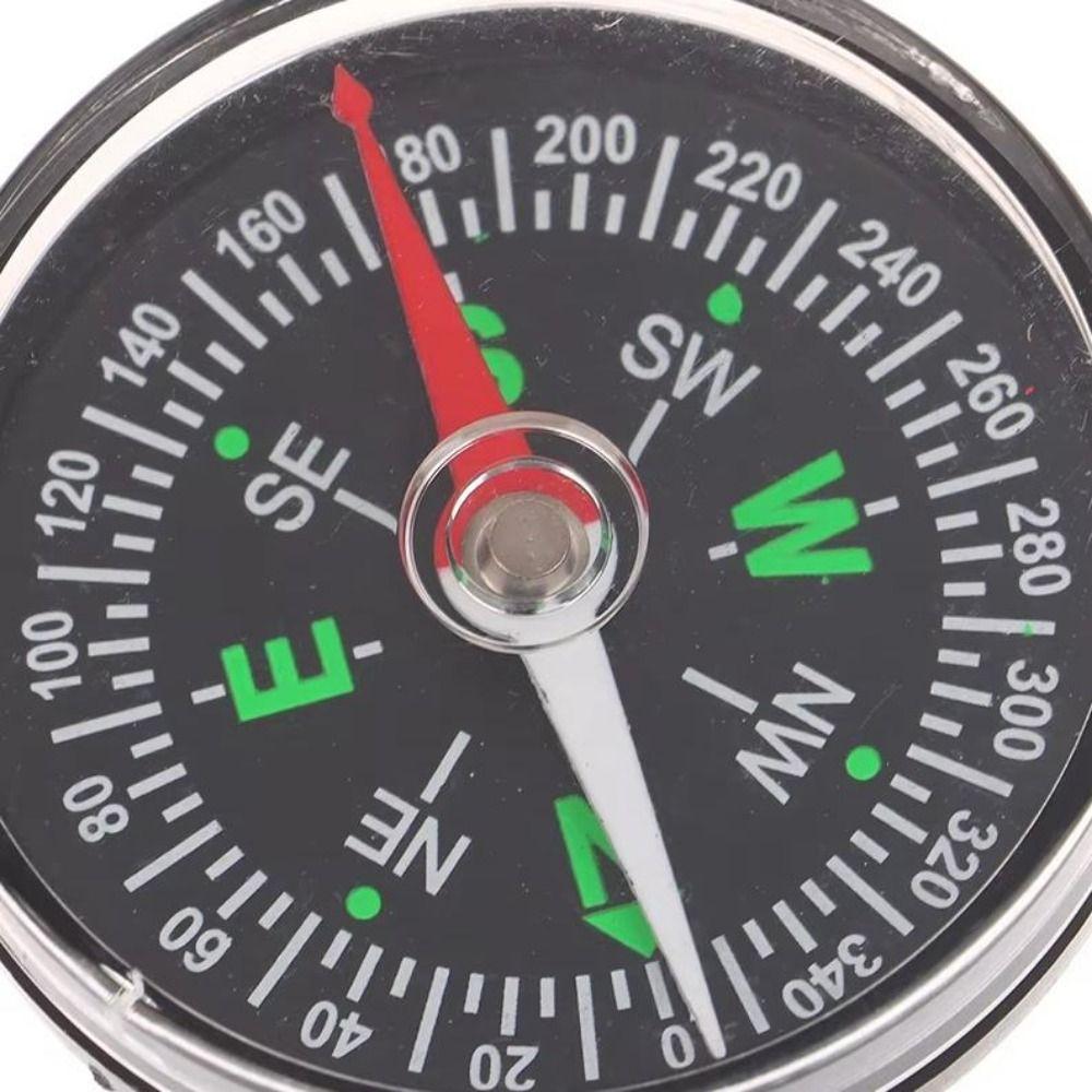 10pcs ABS Camping Pocket Compass 35MM Navigation Climbing Riding Gift New Handheld Compass