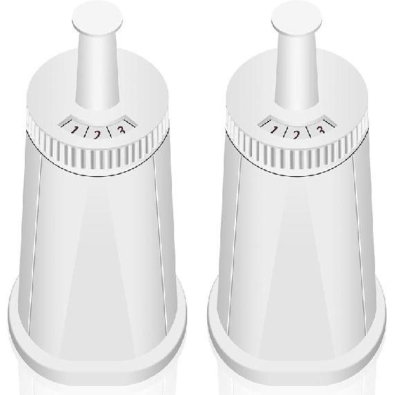 4 Pack Replacement Water Filter for Breville Espresso Machine Barista Touch Bes880, Barista Pro BES878, Oracle Touch BES990, Oracle BES980, Dual 2 Count (Pack of 1)