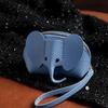 New Women's Elephant Coin Purse Keychain - Fashionable Card Holder & Lipstick Storage