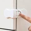 2/5PCS Baby Safety Locks Drawer Lock Anti-Pinching Hand Cabinet White Drawer Locks Refrigerator Lock Buckle Children Protection