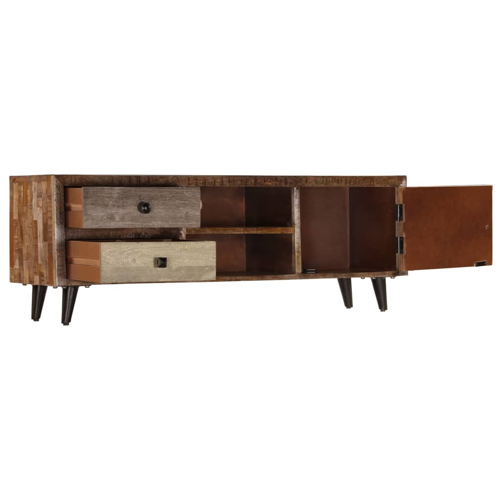Vidaxl Szafka Pod Tv, 118X30X40 Cm, Lite Drewno Mango
