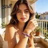 Comfortable Bracelet Women Elastic Rope Natural Stone Beads