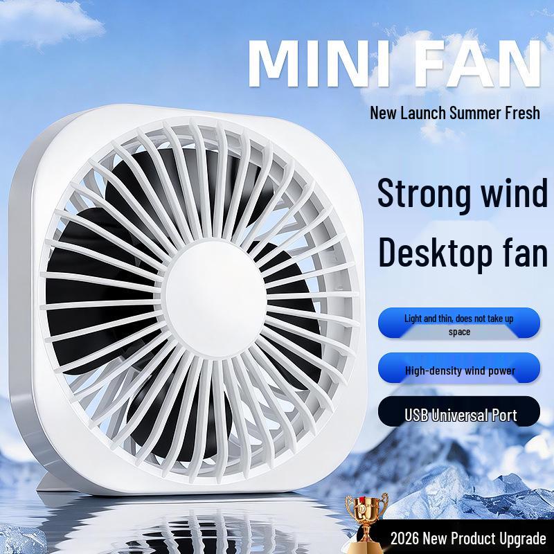 Portable USB Mini Desktop Fan for Home & Office