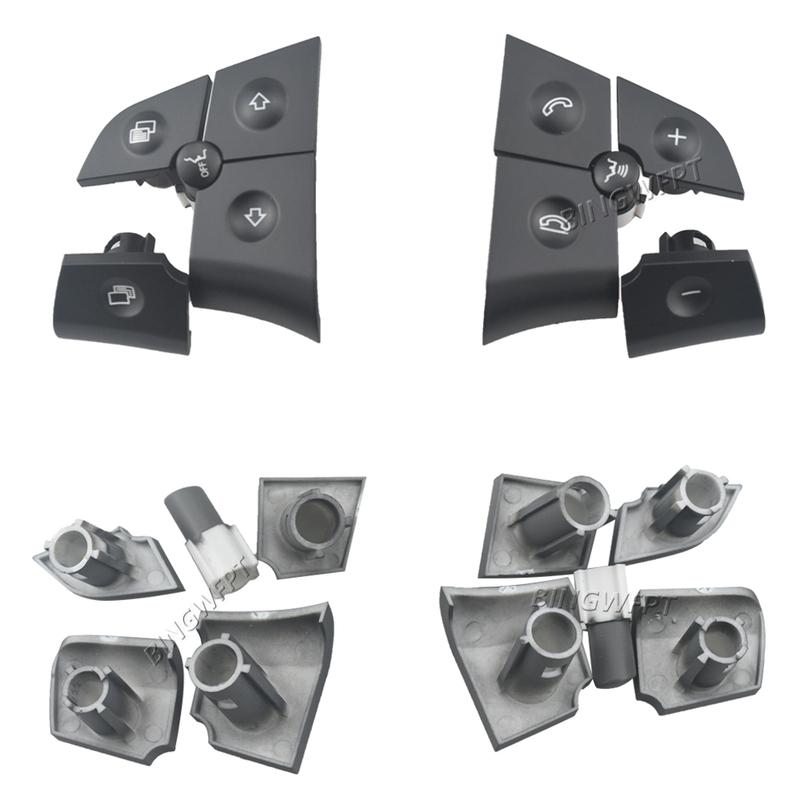 2Pcs 10 Keys Car Steering Wheel Switch Button For Benz B-Class W245 2008 2009 2010 2011 Auto Accessories