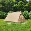 Ultralight Camping Tent Survival Bungalow Tent Waterproof Pyramid Tent Shelter Tent for 2-3 People