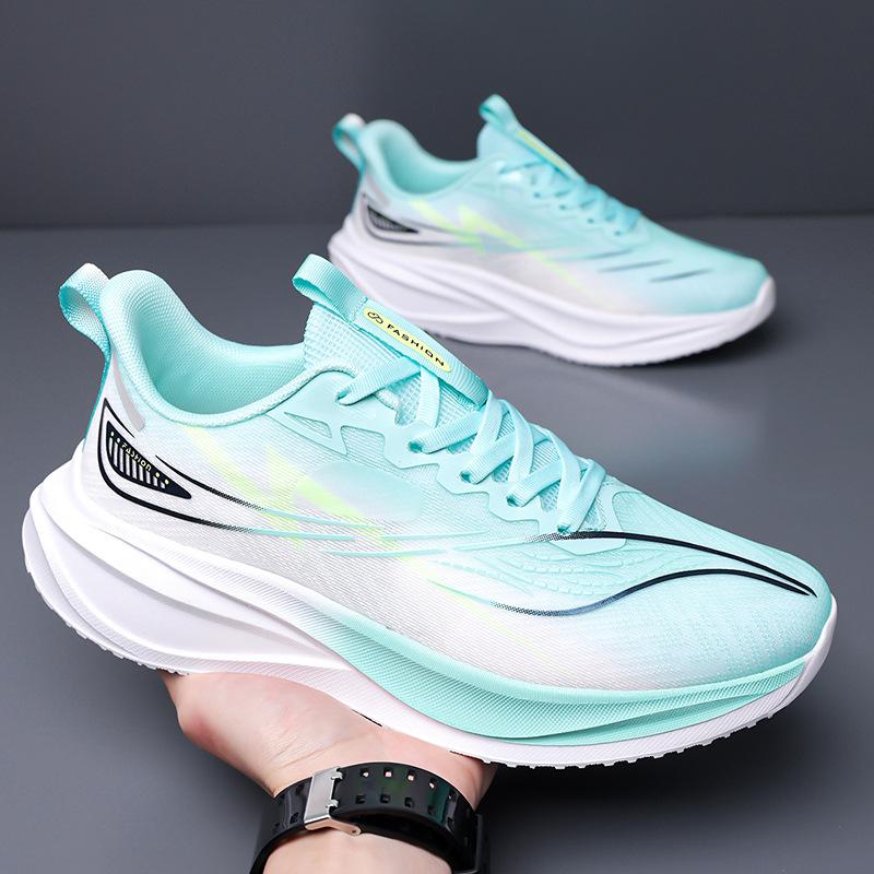 Men's Shoes 2025 New Summer Mesh Breathable Casual Sports Shoes Non-slip Soft-soled Running Shoes Men's Tide