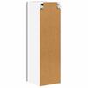 Hanging Cabinet with Storage Black Oak Effect 30 x 31 x 100 cm