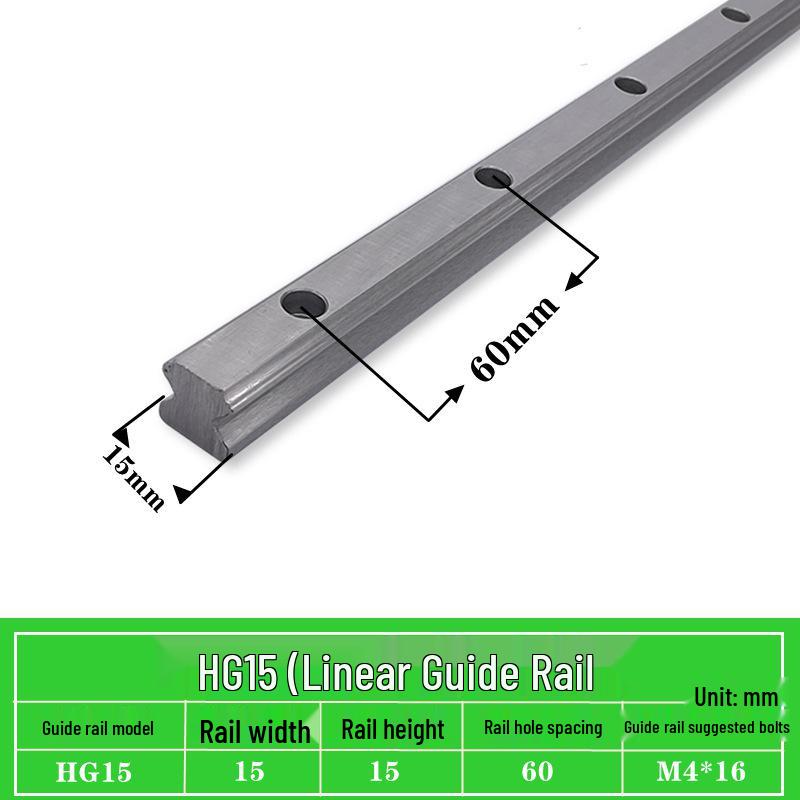 

Domestic Precision Linear Guide Rail Slider: HGH/HGW15-65 CA/CC