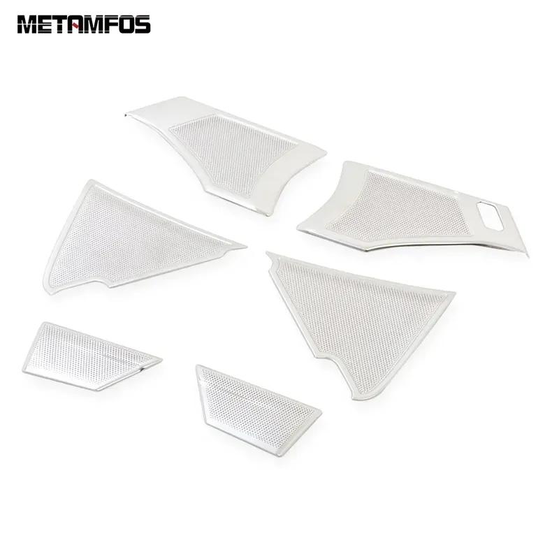 For Mazda 3 M3 Axela - 2024 2025 Stainless Steel Ide Door Loudspeaker Audio Speaker Cover Trim Interior Accessories