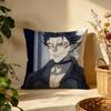 Fashion Rragna Crimsioned Cushion Cover Versatile DoubleSided Pillow Case Fit for Sofa Bed Car  Daily Decor