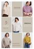 Women's Chunky Cable Knit Cashmere Sweater - Solid Color, Half-High Neck, Thickened Pullover for Autumn and Winter