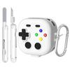 Earphone Case for Galaxy Buds 4 Pro Earbud Protective Carrying Case Funny Game Console Design Hard Shell Cover with Keychain for Boys Men