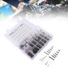 1080Pcs/Set M2 M3 M4 Screw Nut Gasket Kit Stainless Steel Hex Socket Head Cap Fastener Assortment Fo