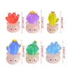 652F 5pcs Mini Luminoused Succulents Cactus Plant Decors Decorations Miniature Car