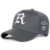 Unisex R Letter Embroidery Baseball Caps Spring Autumn Outdoor Adjustable Casual Hats Sunscreen Hat Sports Cap