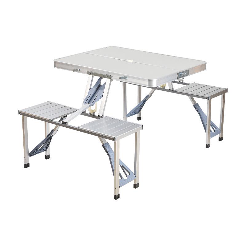 

Compact Aluminum Camping Table & Chair Set - Lightweight, High Load-Bearing, and Portable for Outdoor Use