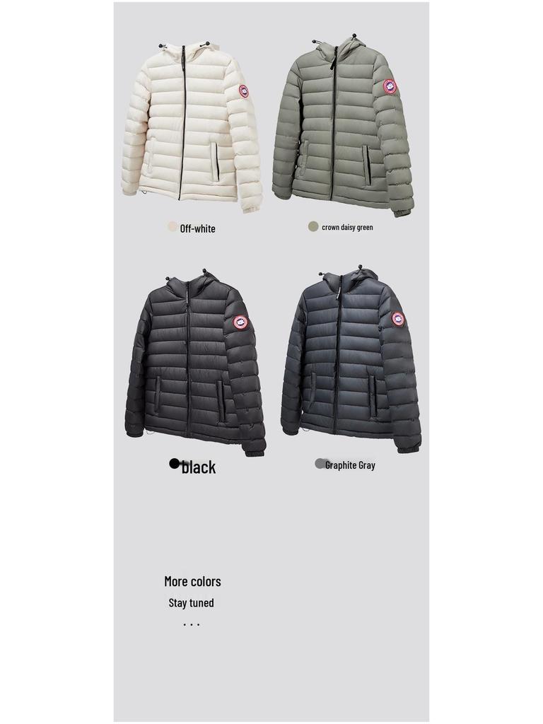 Chaleco Ligero de Plumas Unisex Big Goose Negro - Colección Otoño/Invierno 2025