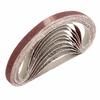 10PCS/Set Sanding Belts 40-600 Grits Wood Soft Metal Polishing Sandpaper Abrasive Bands For Belt Sander Abrasive Tool 330x10mm
