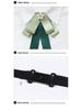 Women's Professional Floral Collar Accessory Set: Bow Tie for Bank, Postal, Flight Attendant, and Service Uniforms