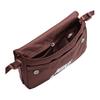 New Nike Fabric Shoulder Bag Crossbody Bag Regular Unisex Red Brown CW9300-218
