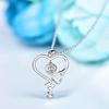 Creative Stethoscope Heart-shaped Pendant Necklace, Exquisite Jewelry for Daily Wear, Nurse's Day Gift, Holiday Gift