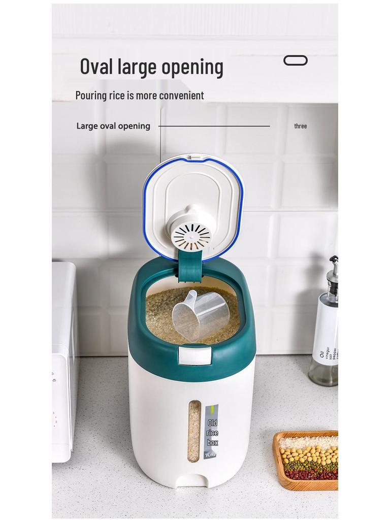 Insektensicherer Feuchtigkeitsdichter Reisaufbewahrungsbehälter