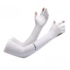 Sunscreen Ice Silk Sleeve Men and Women's Spring and Summer Gloves UV Arm Protection Ice Sleeves Driving Thin Two Finger Sleeve