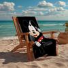 Custom Name Ultra-Soft Beach Towel with Mickey Theme,Ideal for Pool - Camping, Diving - Perfect Travel Essential, Vibrant Beach Towel.