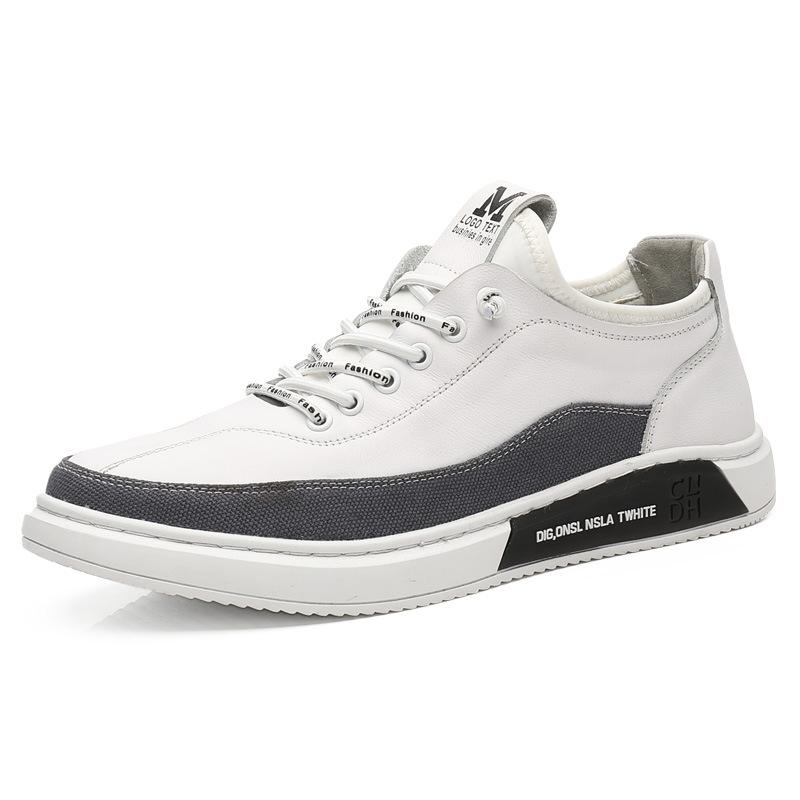Welt Stitching Outsole Man Casual Shoes Sneakers Lace Up For Mens Leisure Shoes Comfortable Flat Loafers Canvas shoe 789