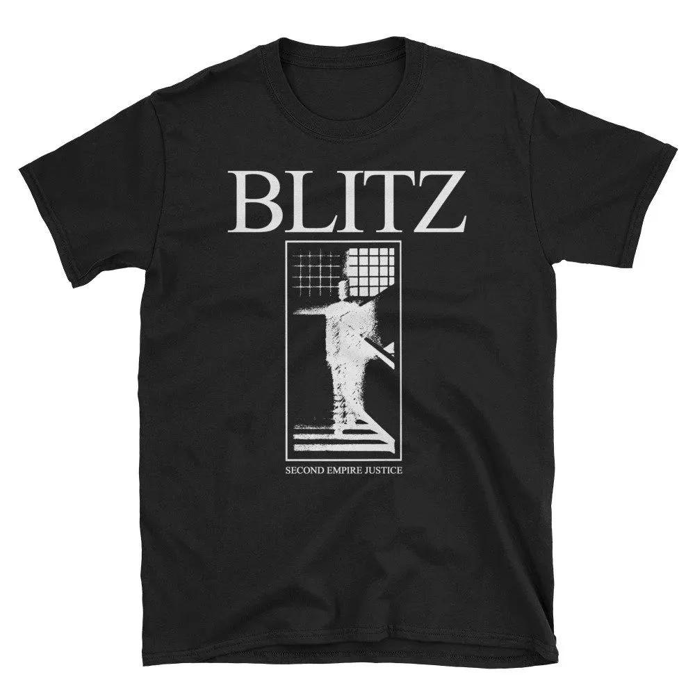 Unisex Short Sleeve Crew Neck Cotton T Shirt Blitz Second Empire Justice XXXXL
