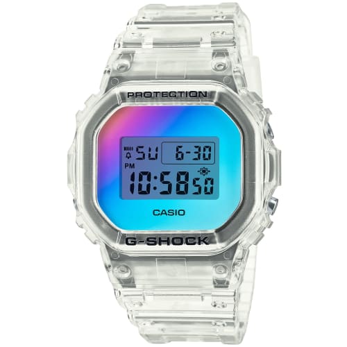

Casio G-Shock Iridescent Color Series DW-5600SRS-7JF Men s Skeleton Watch