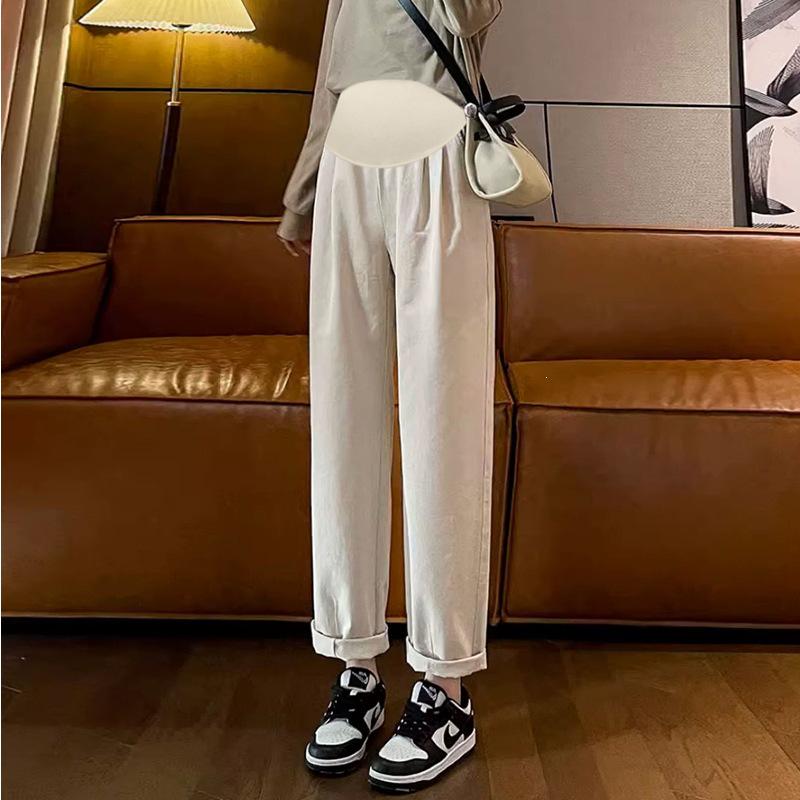 2026 Spring Loose Maternity Wide-Leg Cargo Pants 3XL