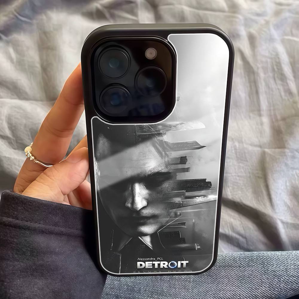 

Популярный Человек из Детройта Фильм Для iPhone Черный Жесткий Пластик 17 Air 16 14 11 15 13 12 Pro Max PC TPU Чехол для Телефона iPhone 16pro max