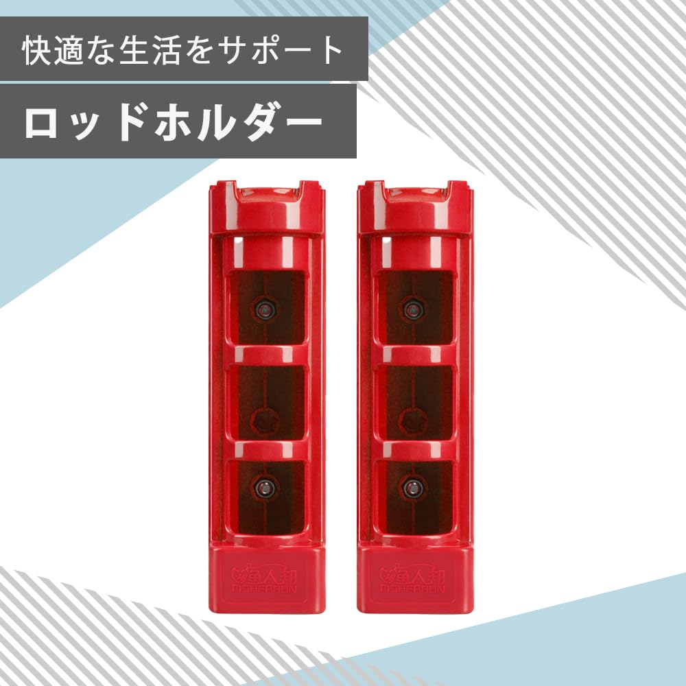 AZNABLE Rod Holder, Rod Stand, Fishing Rod Rest, Boat, Motorcycle, Portable Fishing Rod Stand (Blue)