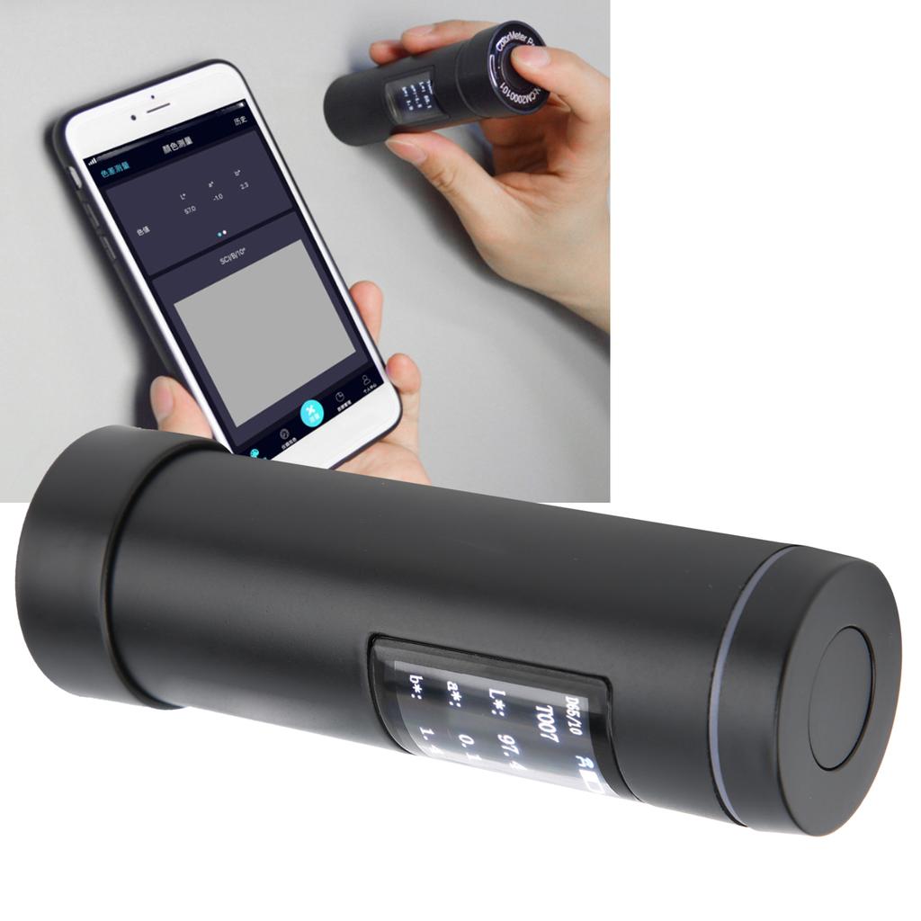 Color Difference Meter,Port le Colorimeter with   Full Color Screen, for Accurate Color Perception and Easy Calibration, 20 Parameters Measurement