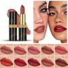 Matte Lipstick 10 Colors Velvet Non-stick Lip Glaze Highly Pigmented Long Lasting Lip Honey Lip Gloss