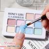Honeygirl Nine Grid Macaron Pink Solid Gel Set For Nail Art And Diy Manicure